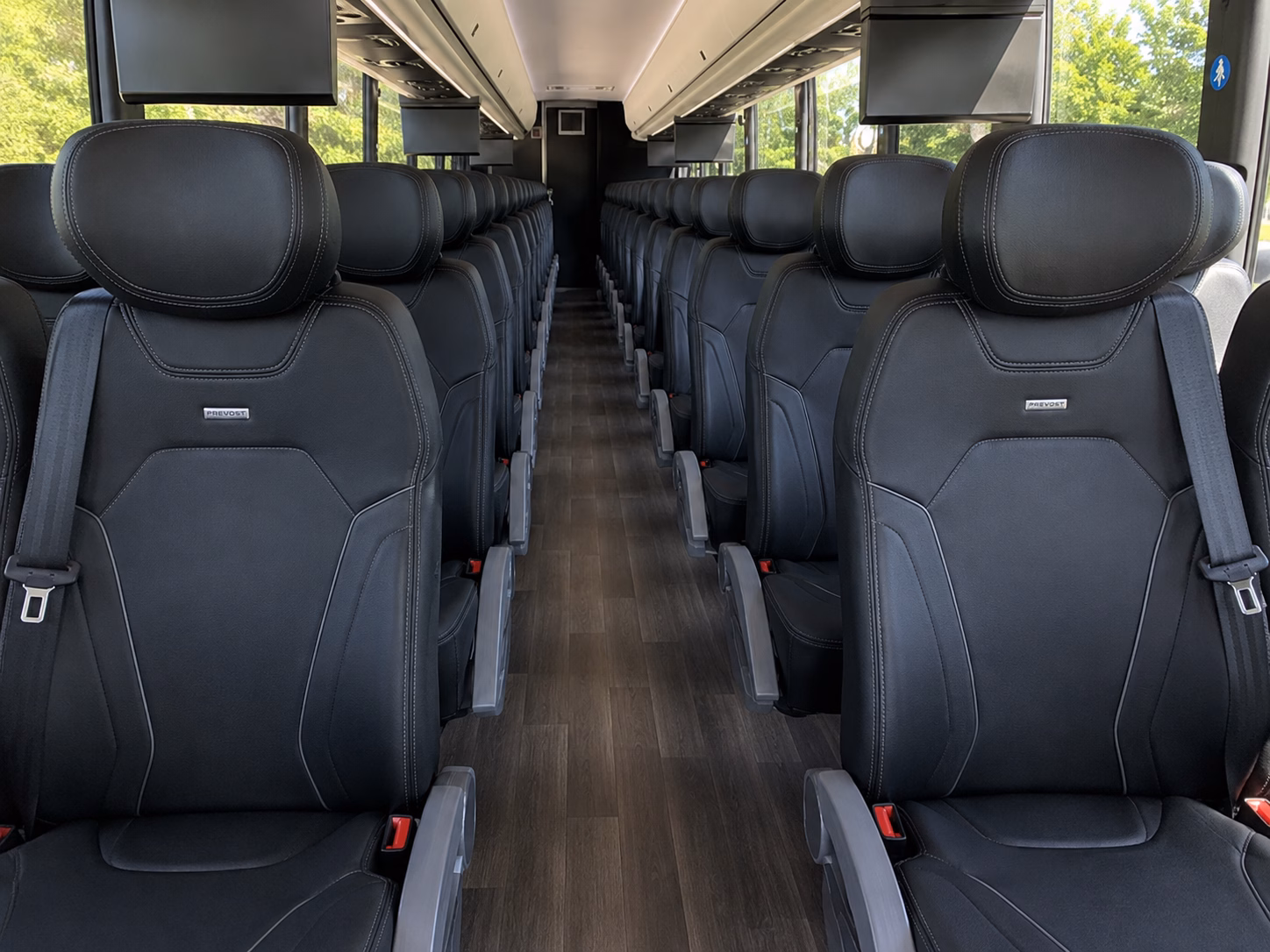 st cloud charter bus interior