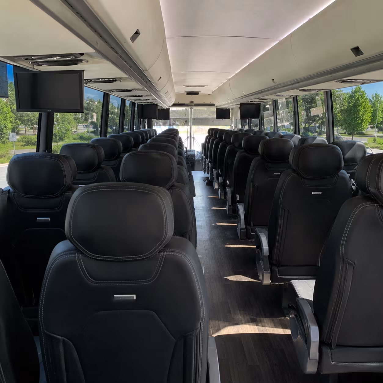 st cloud charter bus rental inside