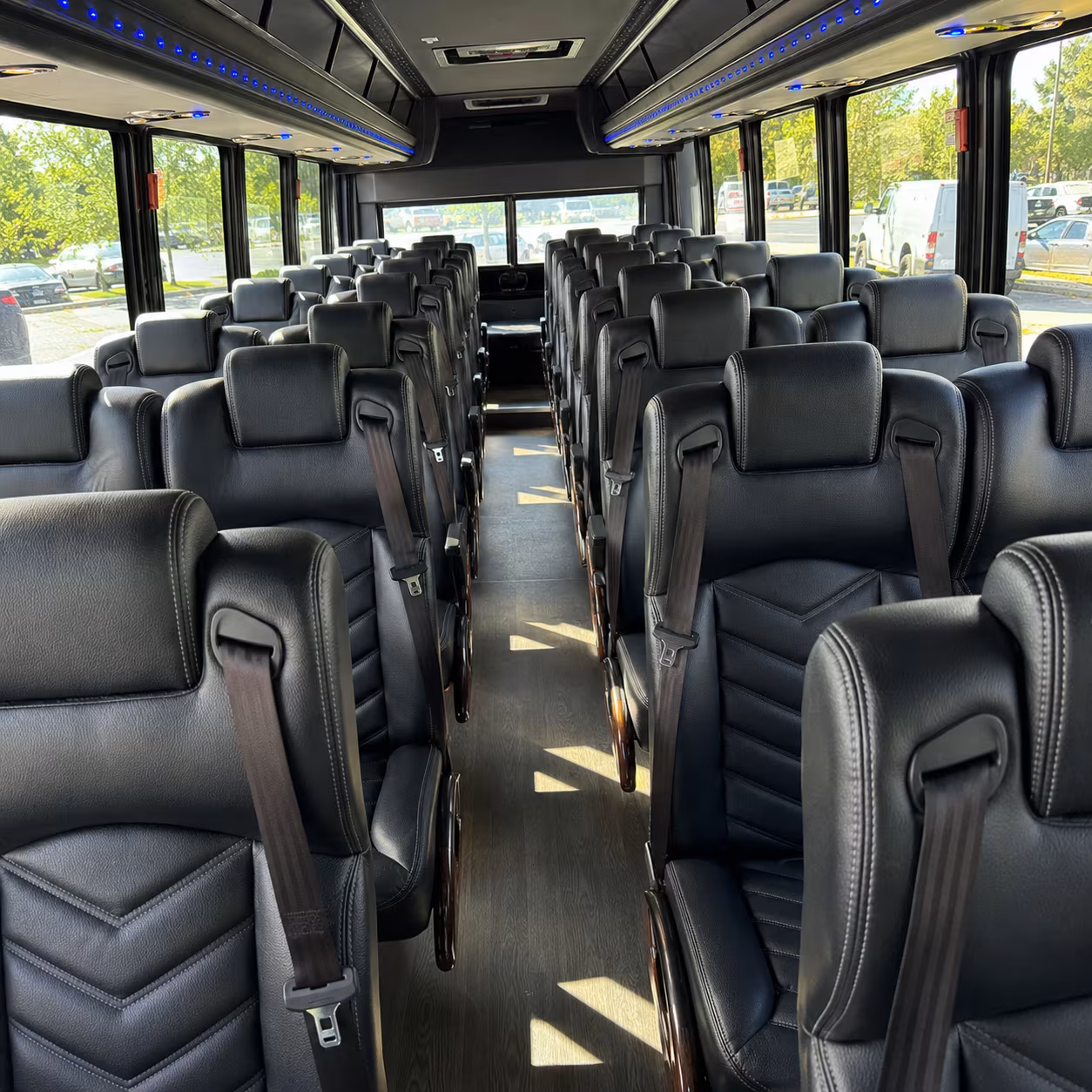 st cloud private event transportation onboard seating